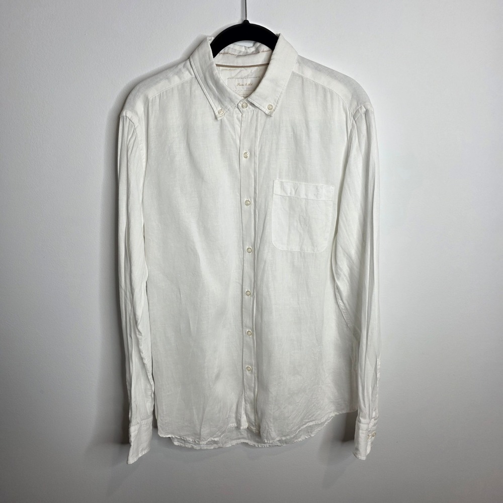 Porter & Ash Button Up Mens Medium
